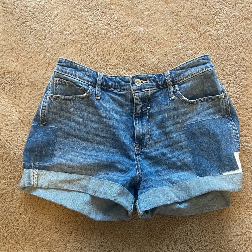 Hollister Boyfriend Shorts High Rise